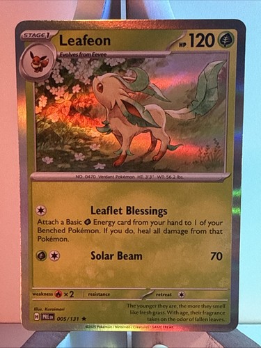 Leafeon 005 131 evoluzioni - leafeon, 005/131