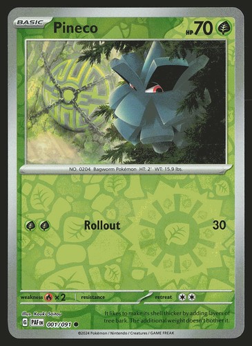 Paldean fates pineco - sv:,