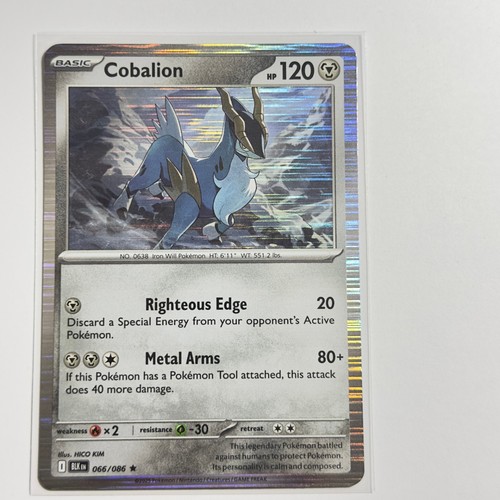 Carta holo cobalion - holo,