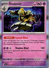 Dusknoir - Rara SV: Favola