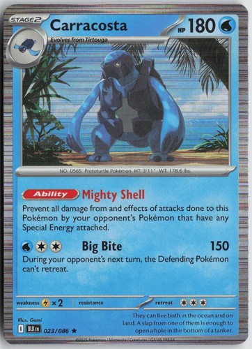Carracosta rara holo - rara, sv