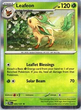 Leafeon Rare SV: Evoluzioni