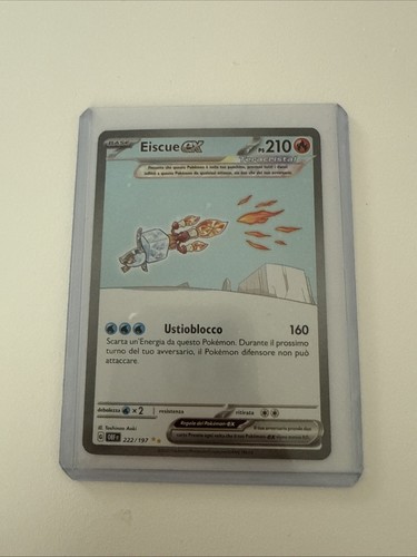 Carta pokemon base eiscue - carta,