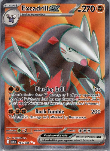 Excadrill holo ultra rara - ex,