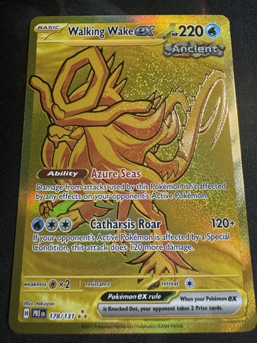 Walking wake carta pokemon - wake, ex