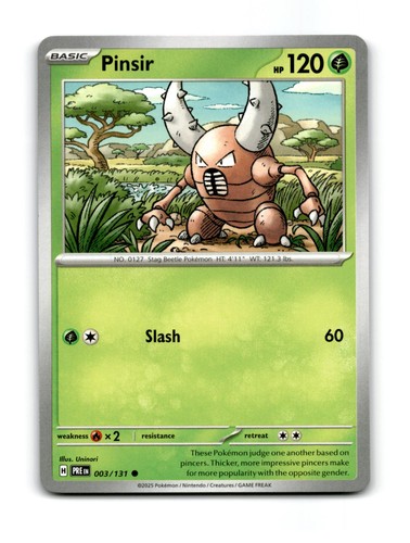 Pinsir 003 131 - pinsir, 003/131