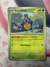 Carta Pokemon inglese