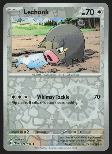 Paldean fates lechonk - paldean,