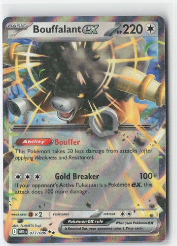 Bouffalant doppio raro - ex, sv