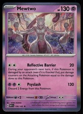 Mewtwo Holofoil raro SV