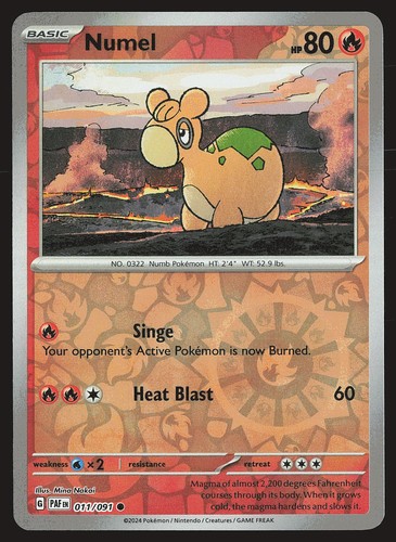 Paldean fates numel - paldean,