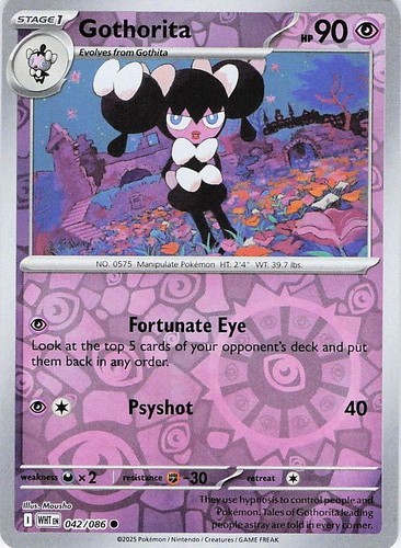 Gothorita reverse holo - gothorita, sv