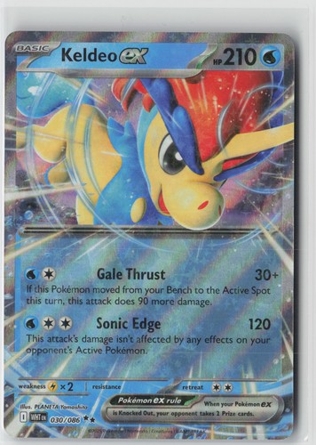 Keldeo doppia rara sv - ex,