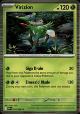 Virizion Holo Rare SV: White