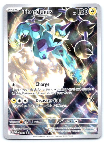 Thundurus pokemon promo - promo, sv