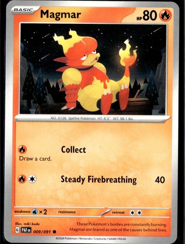 Magmar 009 091 - common, sv