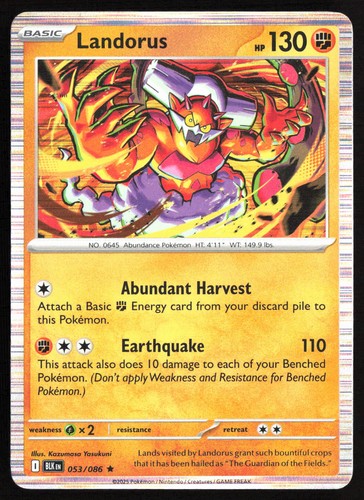 Pokemon tcg landorus holo - tcg,