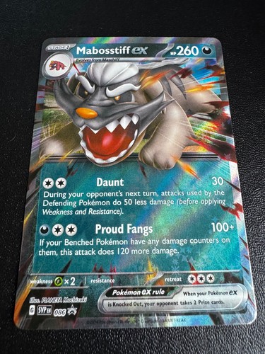 Pokémon tcg mabosstiff - ex, 086