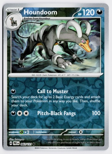 Houndoom 063 131 - houndoom, 063/131