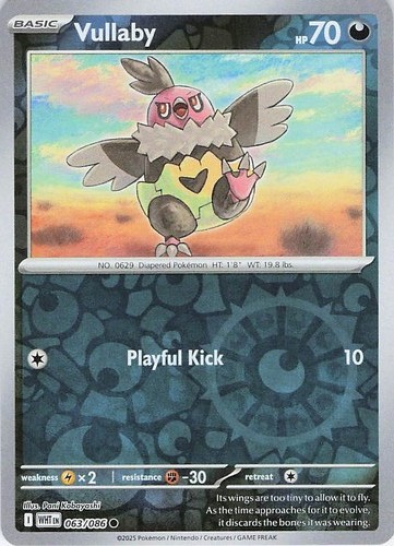 Vullaby reverse holo white - sv:,