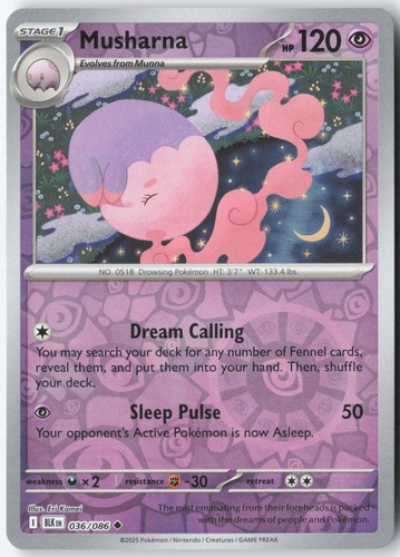 Musharna uncommon bullone - uncommon,