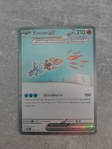 Carta pokemon base eiscue - pokemon,