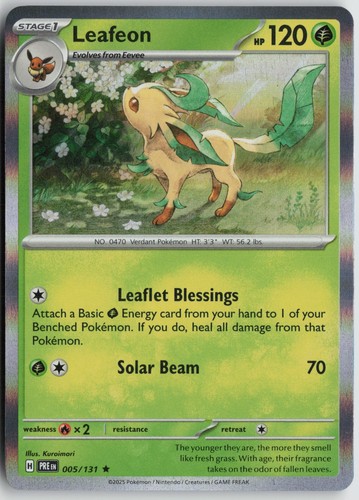 Leafeon rare holo - leafeon,